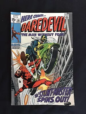 Buy Marvel Comics Daredevil #58 November 1969 Silver Age • 19.77£