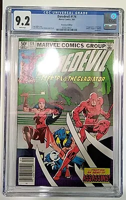 Buy Daredevil 174 Newsstand CGC 9.2 1st Appearance Of The Hand • 78.84£
