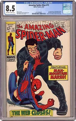 Buy Amazing Spider-Man #73 CGC 8.5 1969 4153934001 • 218.44£