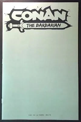 Buy CONAN THE BARBARIAN (2023) #9 - Blank Sketch Variant - New Bagged • 5.99£