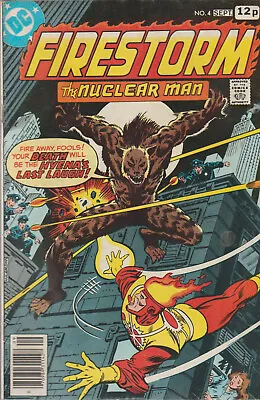 Buy Dc Comics Firestorm The Nuclear Man #4 (1978) 1st Print F+ • 3.95£