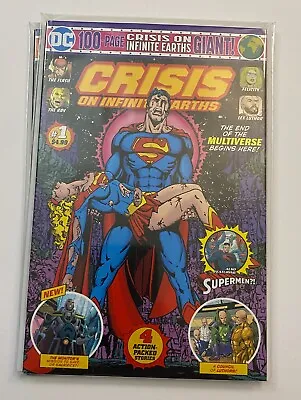 Buy Crisis On Infinite Earths 100-Page Giant #1 2 DC Walmart Set Wolfman Pérez • 7.90£