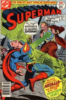 Buy Superman #310 - DC Comics - 1977 • 3.95£