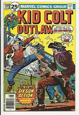 Buy Kid Colt Outlaw #209 - The Man-Hunter Stalks Kid Colt - FN- 5.5   • 6.39£