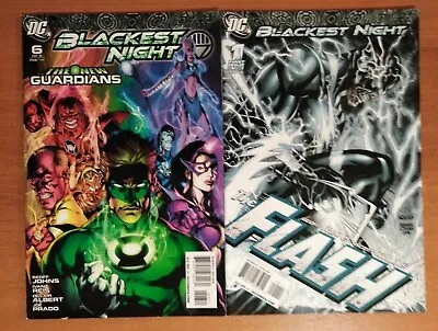 Buy Blackest Night #6 And The Flash #1 - DC Comics 1st Prints 2010 Series (2 Comics) • 6.50£