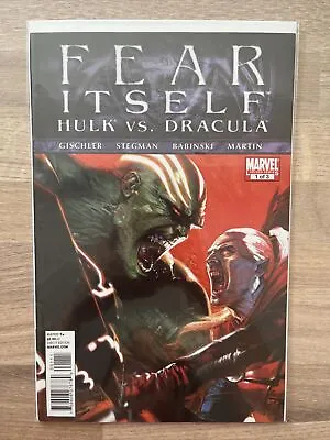 Buy Marvel Comics Fear Itself Hulk Vs Dracula #1 2011 • 13.99£