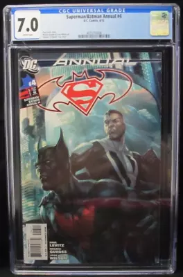 Buy Superman Batman Annual #4 1st Batman Beyond CGC 7.0 Artgerm Cover • 59.13£