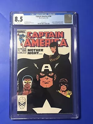 Buy Captain America #290 CGC 8.5 1st Mother Superior Sin Synthia Schmidt Comic 1984 • 85.14£