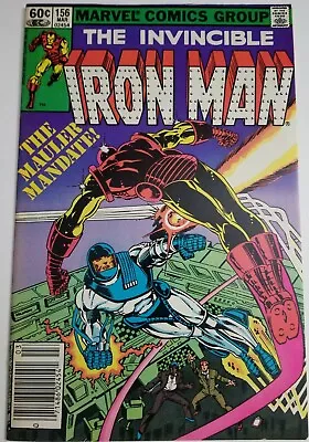 Buy Iron Man #156 (Marvel Comics, 1982) Jim Rhodes, Scott Lang, Mauler • 2.38£