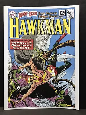 Buy The Brave And The Bold #42 Hawkman COVER DC Comics Poster Print 10x14 Joe Kubert • 15.24£