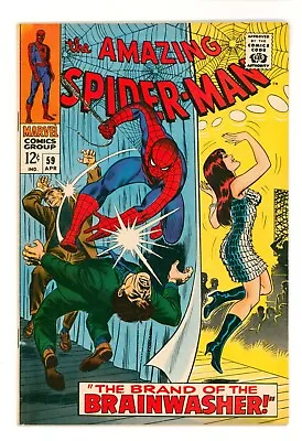 Buy Amazing Spider-Man #59 VFN+ 8.5 First Kingpin - Versus Brainwasher • 225£