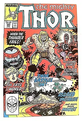 Buy  THE MIGHTY THOR  Issue # 389 (Mar 1988, Marvel Comics) F. CELESTIALS • 3.21£