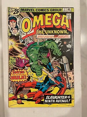 Buy Omega The Unknown #2  Comic Book • 2.62£