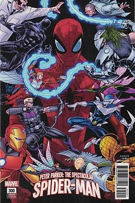 Buy Peter Parker The Spectacular Spider-Man (2017) # 300 1:25 Variant (9.0-VFNM) • 16.20£