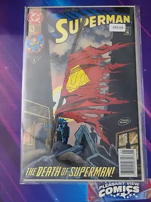 Buy Superman #75b Vol. 2 High Grade Variant Newsstand Dc Comic Book E83-64 • 11.98£