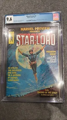Buy MARVEL PREVIEW 4 9.6 CGC 1976 1st Appearance Of Star-Lord Peter Quill • 700£
