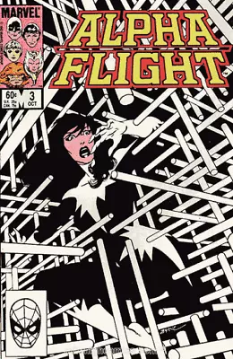 Buy Alpha Flight #3 (1983) Vindicator Becomes Guardian, Origin Of Guardian, Origi... • 6.32£