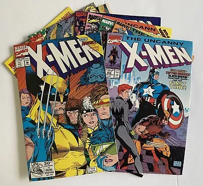 Buy Uncanny X-Men Comic Book Jim Lee Lot. Marvel Comics 256 257 267 268 Vol 2 # 11 • 88.47£