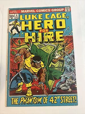 Buy Luke Cage Hero For Hire 4. Marvel 1972. The Phantom Of 42nd Street • 8.29£