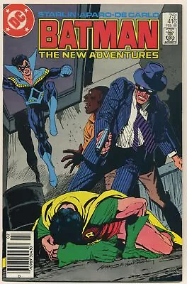 Buy Batman 416 NM- 9.2 DC 1988 Nightwing Jim Aparo Newsstand • 12.16£