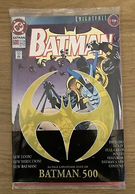 Buy Batman 500 Knightfall Comic Book October 1993 19 New Sealed Original Packaging • 9.99£