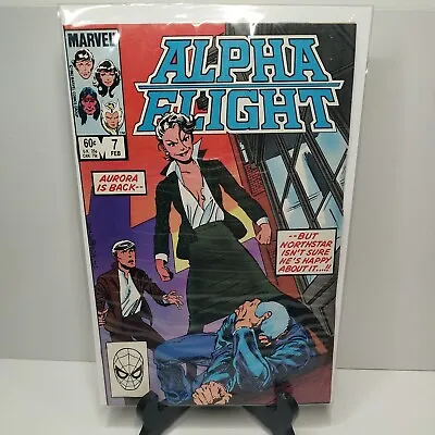 Buy Alpha Flight #7 - Marvel Comic 1983 First Apperence Delphine Courtney & Nelvanna • 4.99£
