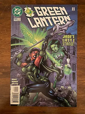 Buy GREEN LANTERN #111 (DC, Vol. 3, 1990) VF/+ Ron Marz, Jade • 2.37£