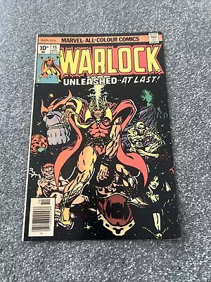 Buy Warlock #15. (1976)  1st Gamora Cover • 10£