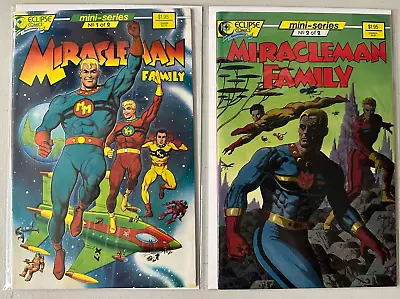 Buy Miracleman Family Set #1-2 Eclipse 2 Different Books 8.0 VF (1988) • 8£