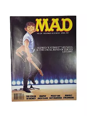 Buy MAD Magazine #270 April 1987 Color Of Money Jumpin Jack Flash Perfect Strangers  • 7.68£