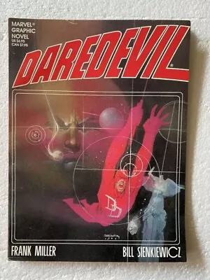 Buy Daredevil Marvel Graphic Novel By Frank Miller & Bill Sienkiewicz, 1986 • 79.99£