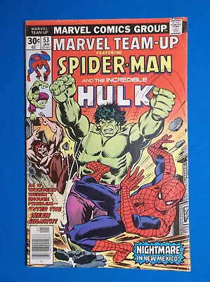 Buy MARVEL TEAM-UP # 53 - VG- 3.5 - SPIDER-MAN & HULK - JOHN BYRNE'S 1st X-MEN WORK • 9.89£