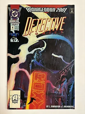 Buy DETECTIVE COMICS ANNUAL #4 1991 Batman - DC Comics - EXCELLENT • 3.50£
