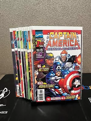 Buy Captain America Sentinel Of Liberty Set - #1- #12 - Marvel - 1999 #8 	 Keys • 64.11£