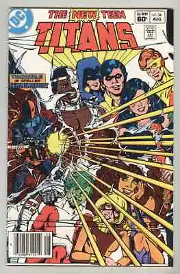 Buy The New Teen Titans #34 August 1983 FN Terminator • 3.19£