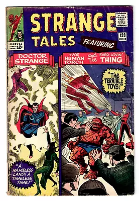 Buy STRANGE TALES #133 Marvel Comics 1967 Human Torch, Dr. Strange By Ditko, GD 2.0 • 8.70£