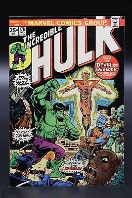 Buy Incredible Hulk (1962) #178 Mark Jewelers Rebirth Warlock Herb Trimpe VF- • 50.66£