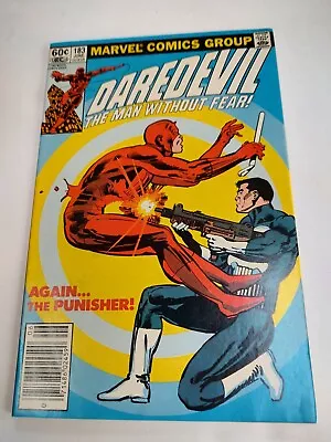 Buy DAREDEVIL 183 Vol 1, 1987 1st Meeting Between Daredevil & Punisher Marvel • 18.47£