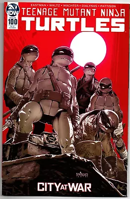 Buy Teenage Mutant Ninja Turtles # 100 1:10 Santolouco Variant New 2019 Eastman • 9.99£
