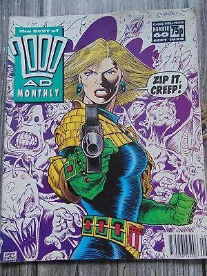 Buy 2000AD : The Best Of 2000AD Monthly Judge Dredd Comics Vintage • 4£