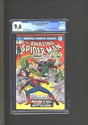 Buy Amazing Spider-Man #141 CGC 9.6 1st Danny Berkhart As Mysterio 1975 • 382.02£