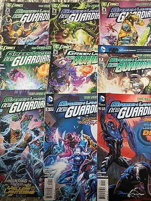 Buy GREEN LANTERN : NEW GUARDIANS New 52 #2-10 Bundle Run  Lot Of 9 DC Comics • 8.95£