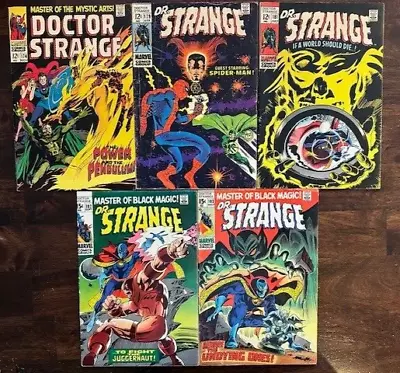 Buy Doctor Strange (1968) LOT #174, 179, 181, 182, 183. 1st Satannish, Undying Ones • 47.44£