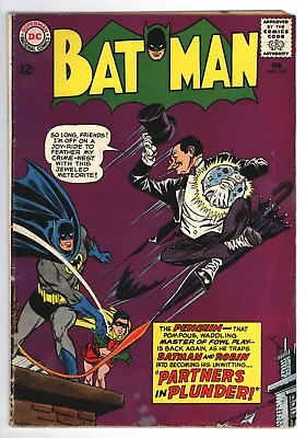 Buy * BATMAN #169 (1965) Second Silver Age PENGUIN! Very Good+ 4.5 * • 128.06£