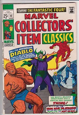 Buy Marvel Collector's Item Classics #22, Marvel Comics 1969 FN/VF 7.0 SA Reprints • 19.99£
