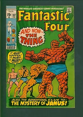 Buy Fantastic Four #107 1971 Mid Grade! • 11.86£