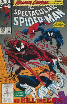 Buy Spectacular Spider-Man, The #201 FN; Marvel | Maximum Carnage 5 - We Combine Shi • 11.98£