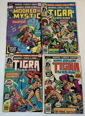 Buy 1975 MARVEL CHILLERS #1 5 6 7 ~ Lower Grade ~ Modred The Mystic, Tigra • 15.73£