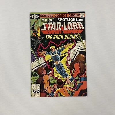 Buy Marvel Spotlight On Starlord #6 VF 1st Appearance Of Star-Lord Cent Copy • 30£