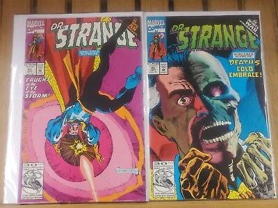 Buy Vintage Dr. Strange #43 45 Sorcerer Supreme Death's Cold Embrace Marvel Comic  • 7.12£